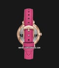 Fossil LE1096 Jacqueline Limited Edition White Dial Hot Pink Leather Strap-2