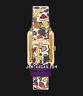 Fossil X Willy Wonka™ LE1191 White Dial Pattern Leather Strap Limited Edition-2
