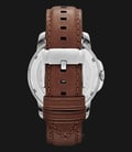 Fossil ME1144 Grant Twist Beige Dial Brown Leather Strap Watch-2