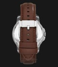 Fossil ME3052 Grant Cream Dial Brown Leather Strap Watch-2
