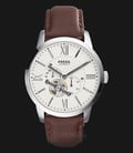 Fossil ME3064 Townsman Automatic Brown Leather Strap Watch-0