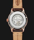 Fossil ME3105 Townsman Beige Dial Brown Leather Strap Watch-2