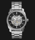 Fossil ME3114 Machine Black Dial Stainless Steel Bracelet Watch-0