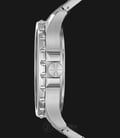 Fossil ME3129 Nate Hand Wound Mechanical Silver Dial Silver Stainless Steel-1