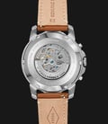 Fossil ME3140 Grant Sport Automatic Skeleton Dial Luggage Leather Watch-2
