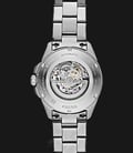 Fossil ME3146 Men Sport 54 Automatic Black Skeleton Dial Stainless Steel Strap-2