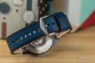 Fossil ME3149 Men Crewmaster Sport Automatic Blue Skeleton Dial Blue Leather Strap-5