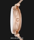 Fossil Carlie ME3175 Automatic Rose Gold Dial Rose Gold Mesh Strap-1