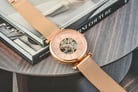 Fossil Carlie ME3175 Automatic Rose Gold Dial Rose Gold Mesh Strap-4