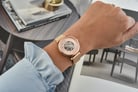 Fossil Carlie ME3175 Automatic Rose Gold Dial Rose Gold Mesh Strap-7