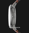Fossil Townsman ME3181 Automatic Grey Skeleton Dial Brown Leather Strap-1