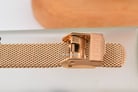 Fossil Carlie Mini ME3188 Automatic Ladies White Mother Of Pearl Dial Rose Gold Steel Mesh Strap-8