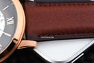 Fossil Neutra ME3195 Automatic Skeleton Dial Brown Leather Strap-8