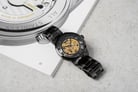 Fossil Townsman ME3197 Automatic Skeleton Dial Black Stainless Steel Strap-3