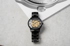 Fossil Townsman ME3197 Automatic Skeleton Dial Black Stainless Steel Strap-4