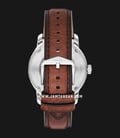 Fossil Heritage ME3221 Automatic Beige Dial Brown Leather Strap-2