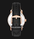 Fossil Heritage ME3222 Automatic Black Dial Black Leather Strap-2