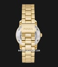 Fossil Heritage ME3226 Automatic White Dial Gold Stainless Steel Strap-2