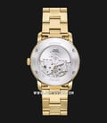 Fossil Heritage ME3226 Automatic White Dial Gold Stainless Steel Strap-3