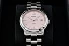 Fossil Heritage ME3229 Automatic Pink Dial Stainless Steel Strap-6