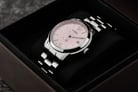 Fossil Heritage ME3229 Automatic Pink Dial Stainless Steel Strap-8
