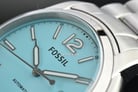 Fossil Heritage ME3241 Automatic Men Tiffany Blue Dial Stainless Steel Strap-9