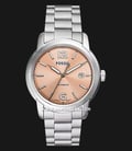 Fossil Heritage ME3243 Automatic Men Rose Gold Dial Stainless Steel Strap-0