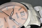 Fossil Heritage ME3247 Automatic Ladies Rose Gold Dial Stainless Steel Strap-9