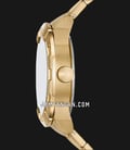 Fossil Bronson ME3257 Men Automatic Skeleton Black Dial Gold Stainless Steel Strap-1
