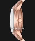 Fossil Heritage ME3258 Automatic Brown Dial Rose Gold Stainless Steel Strap-1