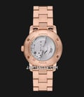 Fossil Heritage ME3258 Automatic Brown Dial Rose Gold Stainless Steel Strap-3