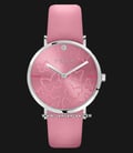 Furla Giada R4251113507 Ladies Butterfly Pink Dial Pink Leather Strap-0