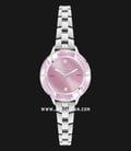 Furla Club R4253109509 Ladies Pink Dial Stainless Steel Strap + Extra Bezel-1
