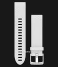 Strap Garmin QuickFit 20mm 010-12491-34 Carra White Long Rubber-0