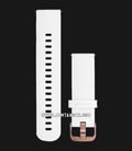 Strap Garmin Quick Release 20mm 010-12691-00 White with Rose Gold Hardware-0