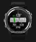 Garmin Descent Mk1 010-01760-30 Smartwatch Digital Dial Black Silicone Strap-0