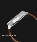 Garmin Vivomove 010-01850-9D HR Premium Silver Dial Brown Leather Strap-1