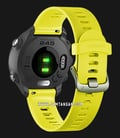 Garmin Forerunner 245 010-02120-4A Smartwatch Digital Dial Yellow Rubber Strap-2
