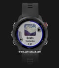 Garmin Forerunner 245 Music 010-02120-A0 Smartwatch Digital Dial Black Rubber Strap-0