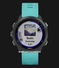 Garmin Forerunner 245 010-02120-A2 Smartwatch Music Aqua Digital Dial Blue Rubber Strap-0