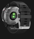 Garmin Fenix 6 010-02158-35 Smartwatch Stainless Steel Digital Dial Black Rubber Strap-2