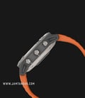 Garmin Fenix 6 010-02158-55 Smartwatch Titanium Digital Dial Orange Rubber Strap-2