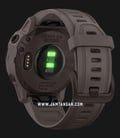 Garmin Fenix 6S 010-02409-25 Smartwatch Pro Solar Amethyst Digital Dial Shale Grey Rubber Strap-1