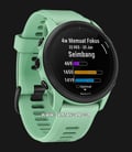 Garmin Forerunner 745 010-02445-61 Smartwatch Digital Dial Neo Tropic Green Pastel Silicone Strap-4