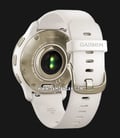 Garmin Venu 2 Plus 010-02496-52 Smartwatch Digital Dial Ivory Silicone Strap-3