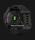 Garmin Fenix 7S 010-02539-50 Smartwatch Sapphire Solar Carbon Grey Digital Dial Black Rubber Strap-3