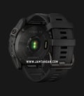 Garmin Fenix 7X 010-02541-34 Smartwatch Sapphire Solar Carbon Grey Digital Dial Black Rubber Strap-3
