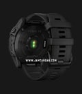 Garmin Fenix 7X 010-02541-45 Smartwatch Sapphire Solar Black DLC Digital Dial Black Rubber Strap-3