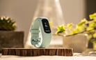 Garmin Vivosmart 5 010-02645-22 Smartwatch Small/Medium Fitness Digital Dial Mint Silicone Strap-4