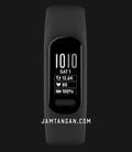 Garmin Vivosmart 5 010-02645-24 Smartwatch Large Fitness Tracker Digital Dial Black Silicone Strap-0